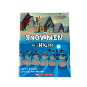 Snowman at Night Scholastic Paperback Caralyn Buehner 2004